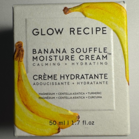 Glow Recipe Banana Soufflé Moisturizer Full Size Boxed New 2024 Reissue 1.7oz - Picture 2 of 11